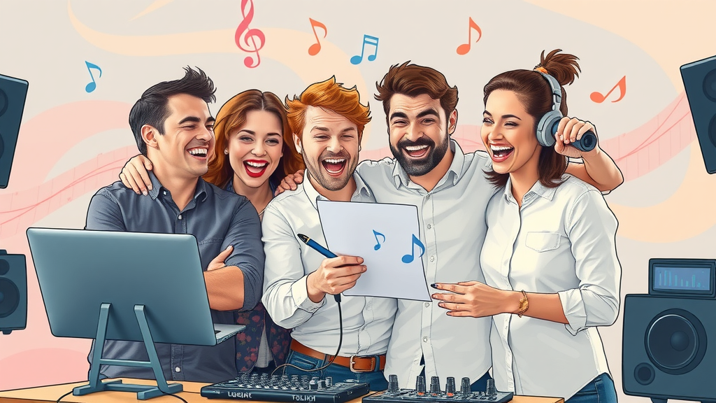 creative audio ad branding small business audio content team