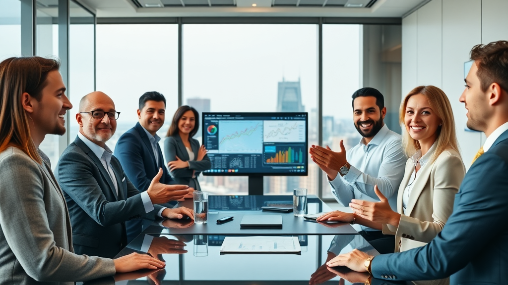 reputable digital marketing agency in Baltimore presenting results to satisfied clients - digital media agencies Baltimore