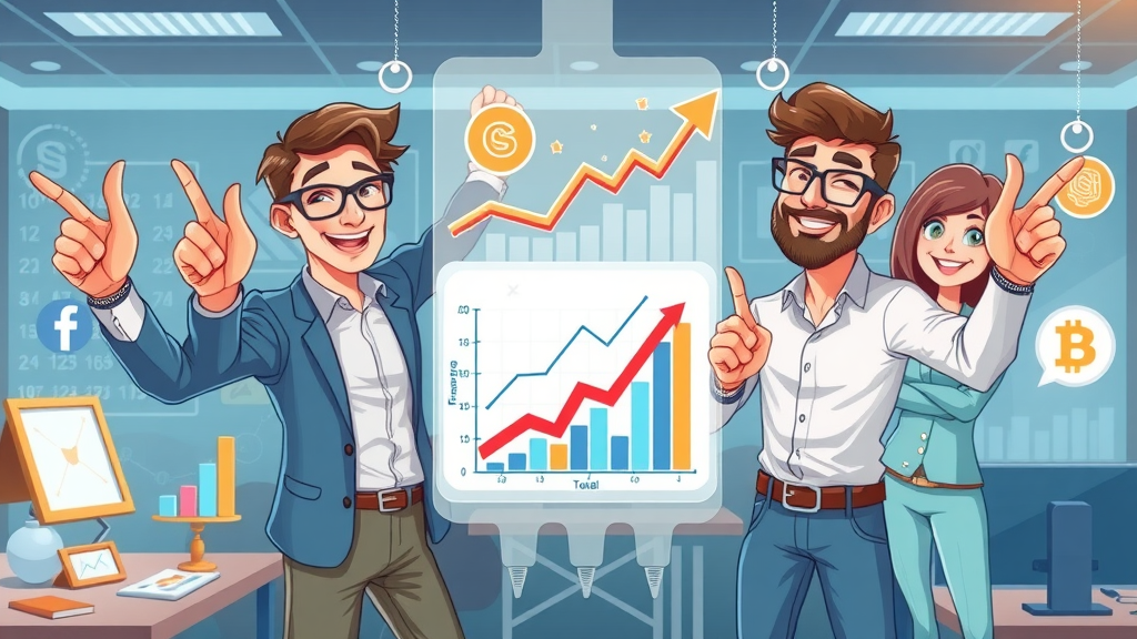 digital marketers illustrating social media engagement metrics, infographic with upward arrows and platform icons, social media engagement strategies, bright colors, highly detailed workspace