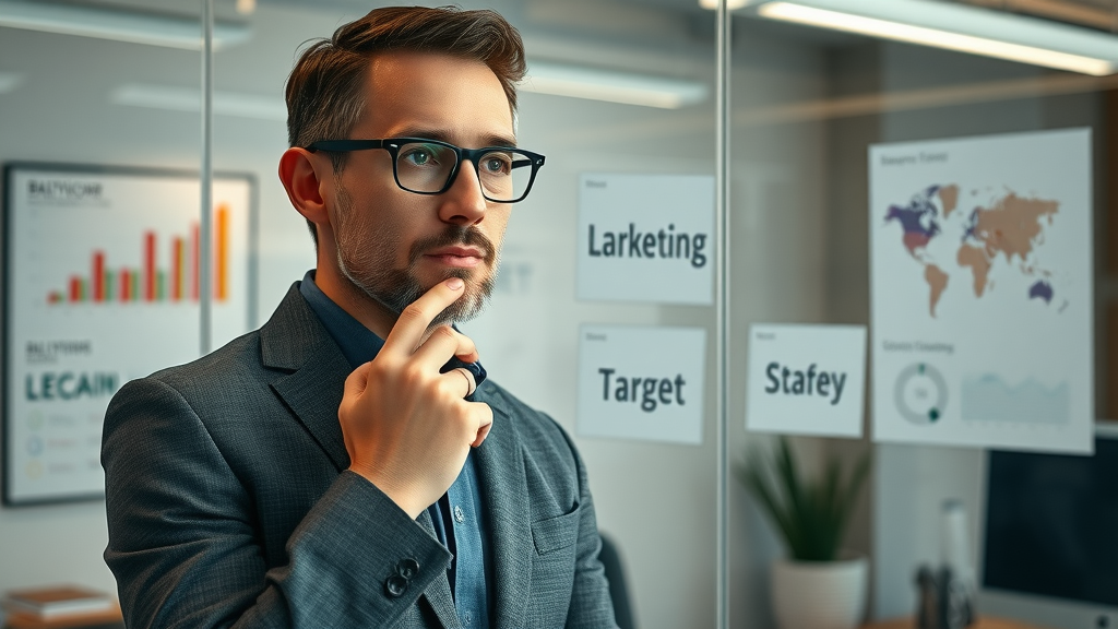 analytical digital strategist mapping targeted marketing strategies for niche markets in Baltimore office - digital marketing agency Baltimore